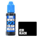 SMS PAINTS IC01 INFINITE COLOUR BLACK SEMI GLOSS 20ML