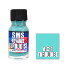 SMS AC31 ADVANCE ACRYLIC LAQUER PAINT TURQUOISE GLOSS 10ML