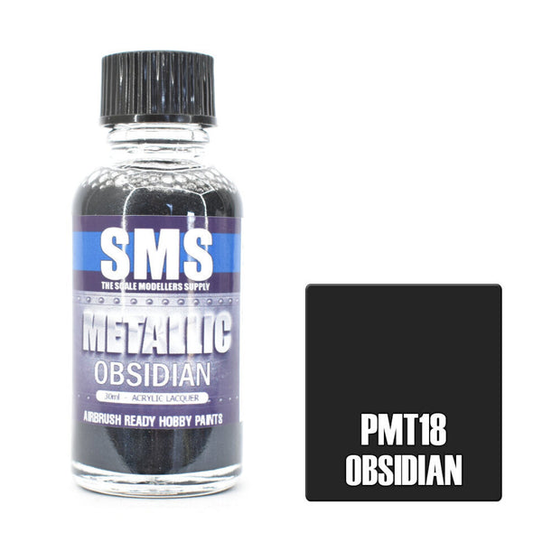 SMS PMT18 OBSIDIAN  ACRYLIC LAQUER PAINT 30ML