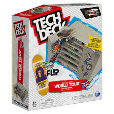 SPIN MASTER TECH DECK BUILD A PARK WORLD TOUR SOUTH BANK SIGNATURE BOARD INCLUDED