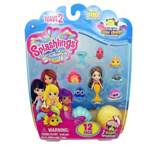 SPLASHLINGS MERMAID AND FRIENDS WAVE 2 - 12PACK ASSORTED