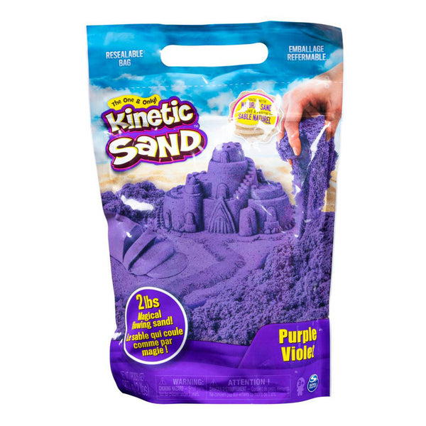 SPIN MASTER PURPLE VIOLET KINETIC SAND 907 GRAM RESEALABLE BAG