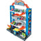 HOT WHEELS STUNT GARAGE STORE AND GO WITH 1 CAR PLAYSET