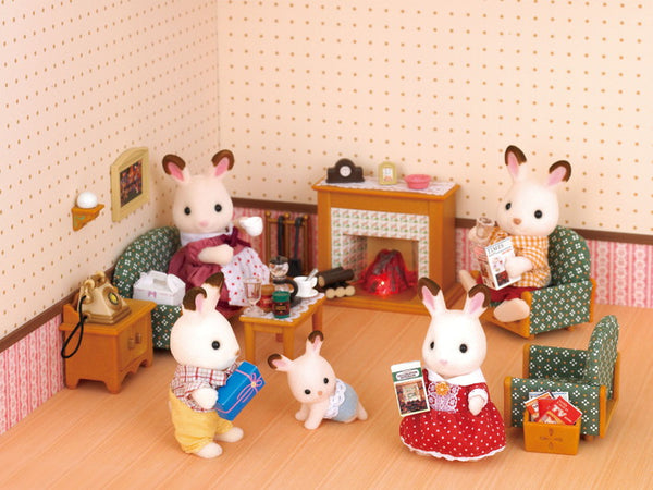 SYLVANIAN FAMILIES 5037 DELUXE LIVING ROOM SET