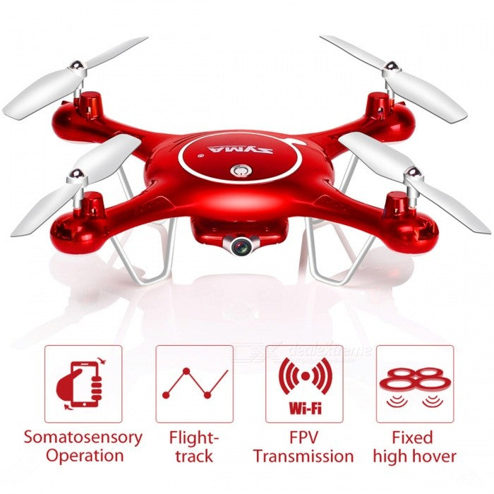 SYMA X5 UW DRONE FPV 4 CHANNEL 720P WIFI REAL TIME