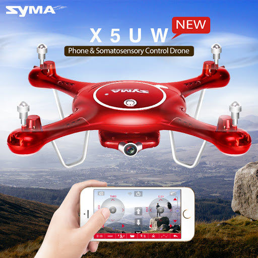 SYMA X5 UW DRONE FPV 4 CHANNEL 720P WIFI REAL TIME