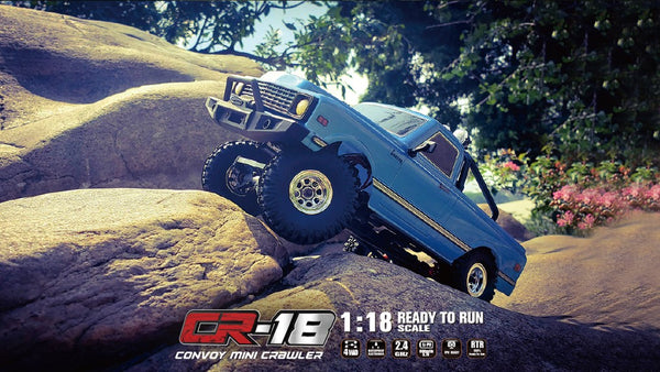 HOBBY PLUS 161810-2 1/18 CONVOY BUILDERS EDITION RTR SCALE CRAWLER KIT
