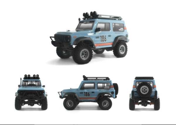 HOBBY PLUS 240128 1/24 G-ARMOUR RTR SCALE CRAWLER LIGHT BLUE