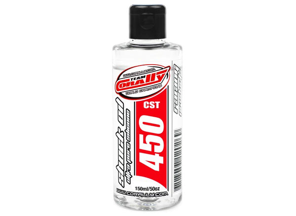 TEAM CORALLY 81045 SHOCK OIL ULTRA PURE SILICONE 450CPS 150ML