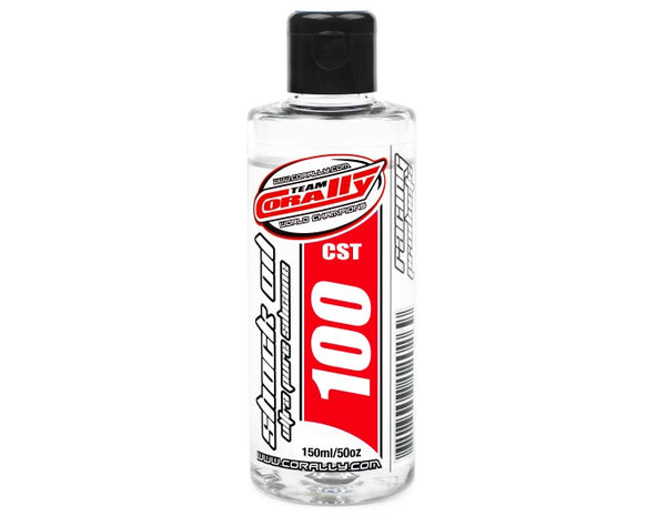 TEAM CORALLY 81010 SHOCK OIL ULTRA PURE SILICONE 100CPS 150ML