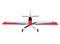 TOP RC TOP087E THUNDER RTF RC PLANE RED WITH STABILIZER AND MODE 2 REMOTE CONTROL AIRCRAFT