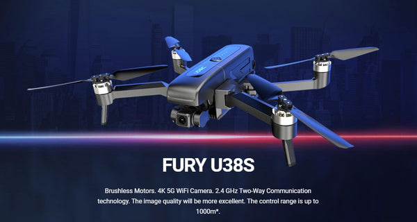 UDIRC U38S FURY 4K HD CAMERA 2 AXIS GIMBAL BRUSHLESS DRONE