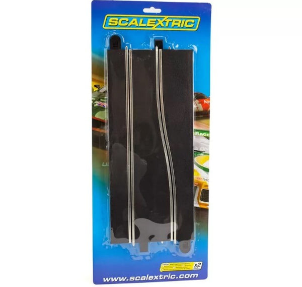 SCALEXTRIC C8246 SIDE SWIPE STRAIGHTS  2 X 350MM