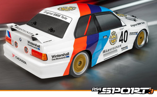 HPI 115984 RS4 SPORT 3 1987 WARSTEINER BMW E30 TOURING CAR