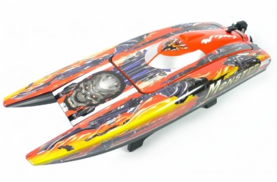JOYSWAY 8654 MONSTER BRUSHLESS 2.4G READY TO RUN WITH 11.1V 2200MAH 35C LIPO AND BALANCE CHARGER WITH AU PLUG RTR SPEED BOAT