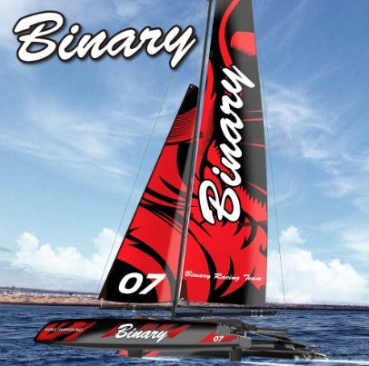 JOYSWAY 8807V2 BINARY V2 CATAMARAN SAILBOAT 2.4G READY TO RUN REMOTE CONTROL BOAT