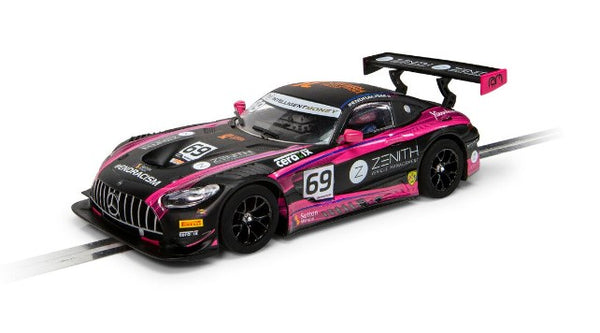 SCALEXTRIC C4242 MERCEDES AMG GT3 BRITISH GT 2020 DE HAAN & KUJALA SLOT CAR