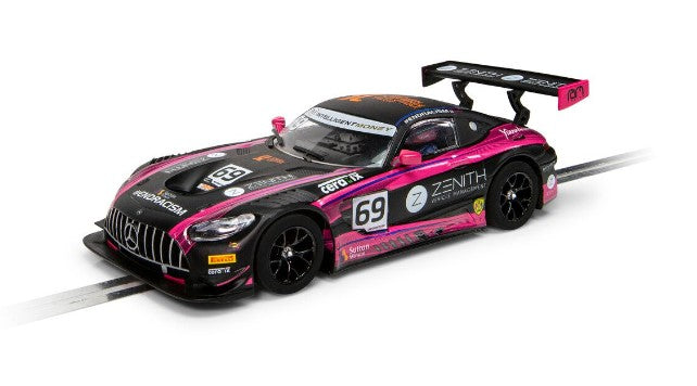 SCALEXTRIC C4242 MERCEDES AMG GT3 BRITISH GT 2020 DE HAAN & KUJALA SLOT CAR