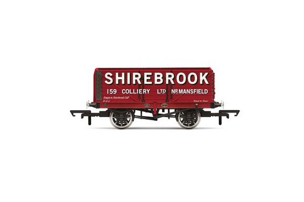 HORNBY 60097 7 PLANK WAGON SHIREBROOK NO.159 ERA 3 OO SCALE MODEL TRAIN