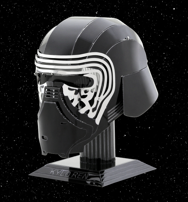 METAL EARTH MMS319 STAR WARS KYLO REN HELMET 3D METAL MODEL KIT