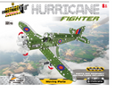 CONSTRUCT IT HURRICANE FIGHTER DIY MECHANICAL 331 PIECE STEM KIT