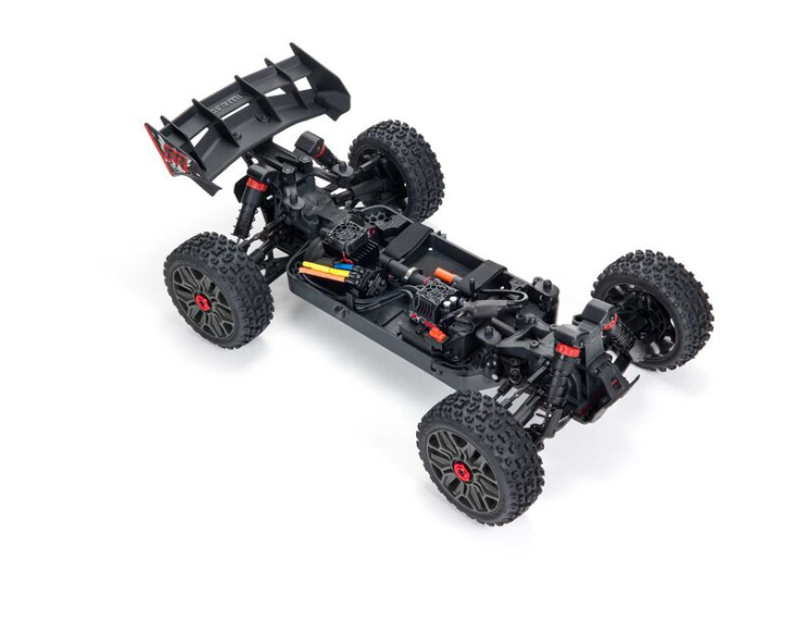 ARRMA TYPHON V3 4X4 3S BLX 1:8 SCALE 4WD RTR ELECTRIC SPEED BUGGY RED REQUIRES BATTERY AND CHARGER