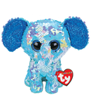 TY BEANIE BOOS FLIPPABLES STUART ELEPHANT MEDIUM