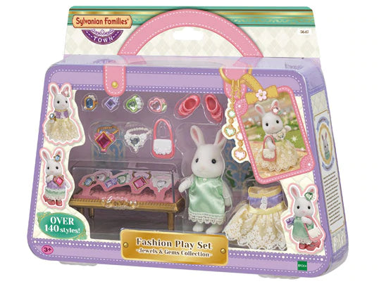 SYLVANIAN FAMILIES 5647 FASHION PLAYSET JEWELS AND GEMS COLLECTION