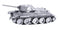 METAL EARTH MMS201 VEHICLES T-34 TANK 3D METAL MODEL KIT