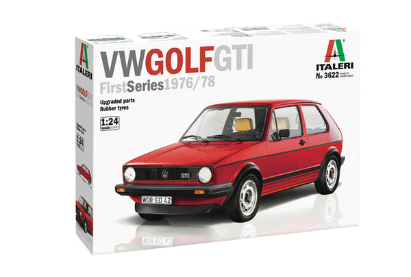 ITALERI 3622 VW GOLF GTI FIRST SERIES 1976/78 1/24 SCALE PLASTIC MODEL KIT