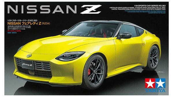 TAMIYA 24363 NISSAN Z 1:24 SCALE PLASTIC MODEL KIT