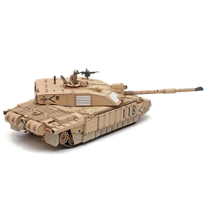 TAMIYA 32601 BRITISH MAIN BATTLE TANK CHALLENGER 2 (DESERTISED) 1/48 SCALE PLASTIC MODEL KIT