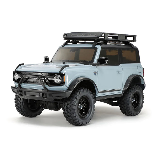 TAMIYA 58705-60A FORD BRONCO 2021 1/10 RC 4WD HIGH PERFORMANCE OFF ROAD CAR  ASSEMBLY KIT WITH CC-02 CHASSIS SHAFT DRIVEN 4WD