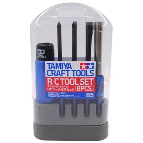 TAMIYA 74085 CRAFT TOOLS RC TOOL SET 8 PIECE