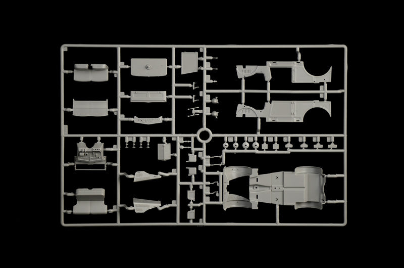 ITALERI 6550 FIAT 508 CM COLONIALE WITH CREW 1/35 SCALE PLASTIC MODEL KIT