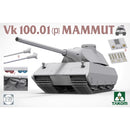 TAKOM 2156 VK 100.01(P) MAMMUT 2 IN 1 1/35 SCALE TANK PLASTIC MODEL KIT