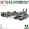 TAKOM 5011 SLT56 & LEOPARD 2A7 1/72 SCALE TANK AND VEHICLE PLASTIC MODEL KIT