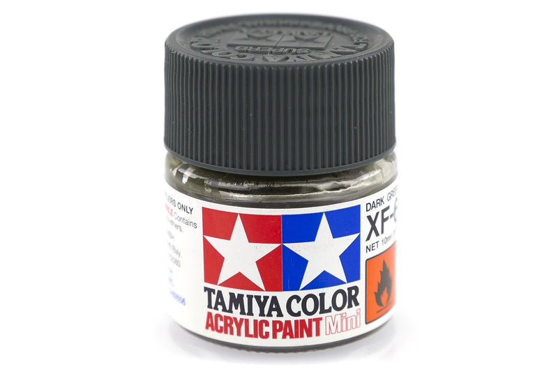 TAMIYA XF-61 ACRYLIC DARK GREEN PAINT 10ML