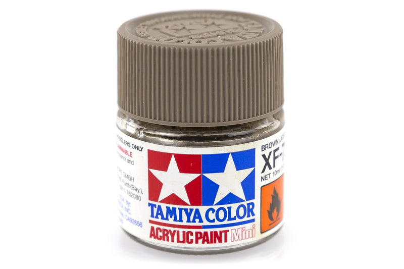 TAMIYA XF-72 ACRYLIC BROWN JGSDF PAINT 10ML