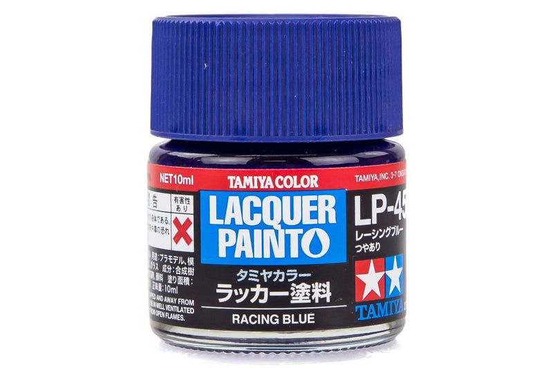 TAMIYA LP-45 RACING BLUE LACQUER PAINT 10ML