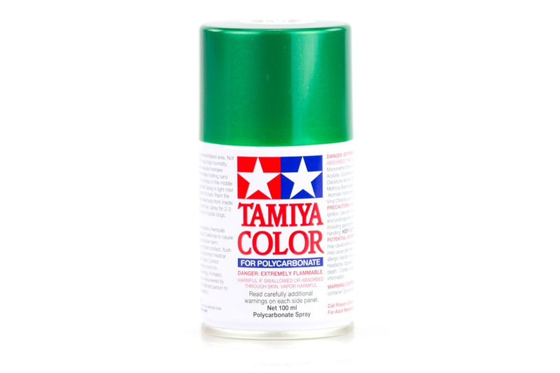 TAMIYA PS-17 PC SPRAY MET GREEN 100ML SPRAY PAINT