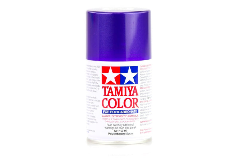 TAMIYA PS-18 METALLIC PURPLE POLYCARBONATE AEROSOL SPRAY PAINT 100ML