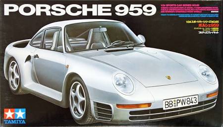 TAMIYA 24065 PORSCHE 959 1/24 SCALE PLASTIC MODEL VEHICLE