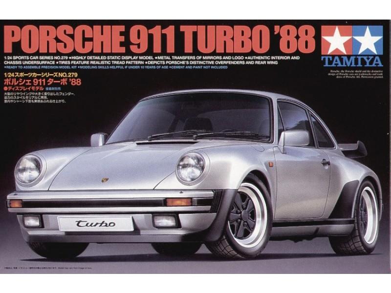 TAMIYA 24279 PORSCHE 911 TURBO 1988 MODEL VEHICLE 1/24