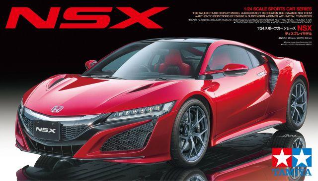 TAMIYA 24344 HONDA NSX MODEL VEHICLE 1/24 SCALE PLASTIC MODEL KIT