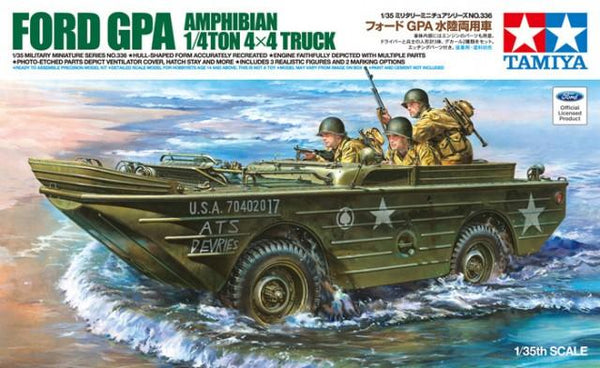 TAMIYA 35336 1/35 FORD GPA AMPHIBIAN 4X4 MODEL VEHICLE