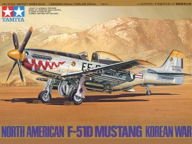 TAMIYA 61044 F-51D MUSTANG PLASTIC MODEL KIT AIRCRAFT 1/48