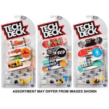 SPIN MASTER TECH DECK 4 PACK ASSORTED