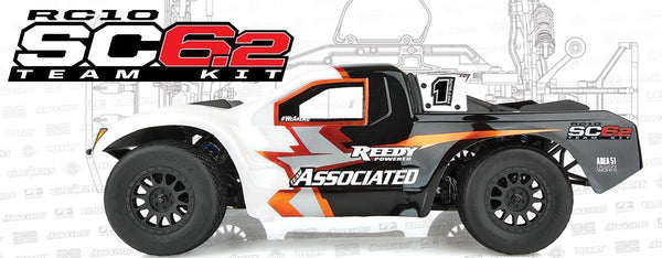 TEAM ASSOCIATED RC10SC6.2 COMPETITION SHORT COURSE TRUCK KIT REQUIRES ASSEMBLY WHEELS TYRES AND BODY NOT INCLUDED