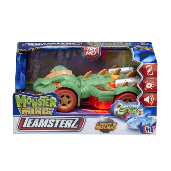 HTI TEAMSTERZ MONSTER MINIS LIGHT AND SOUND DINO